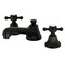 Kingston Brass KS4460BX 8" Widespread Bathroom Faucet, Matte Black KS4460BX - alternate 1